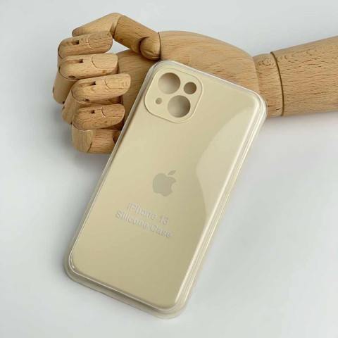 Чохол Silicone Case Full Camera для iPhone 13 Antique white